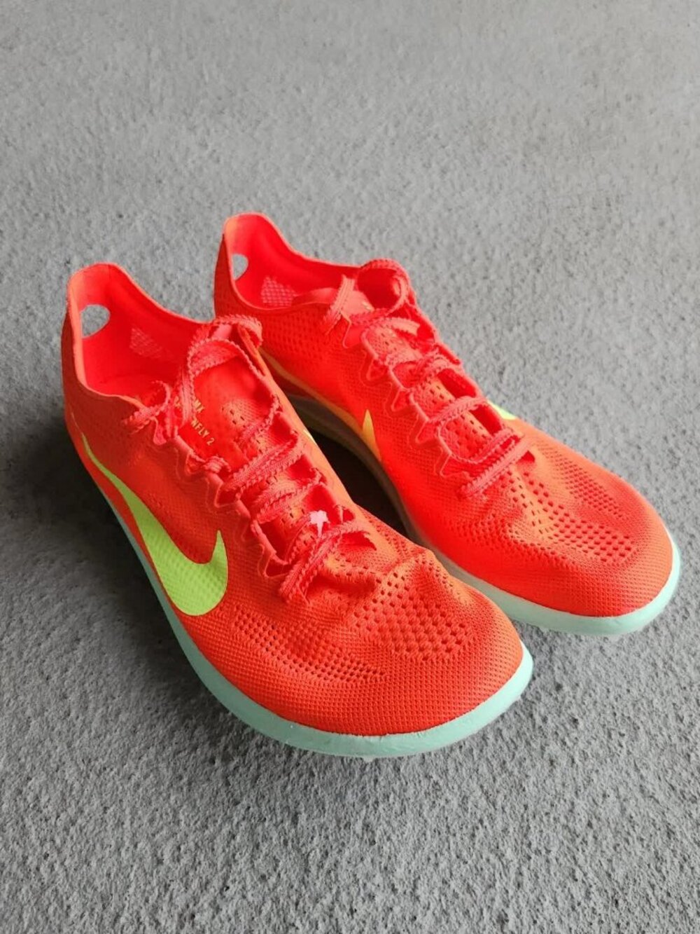 Nike ZoomX Dragonfly 2 Track Bright Crimson FD8413-600 SPIKE BAG Sz 7 US NEW